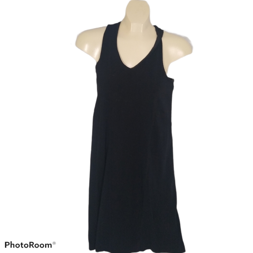 Title nine black dress with built in bra s…